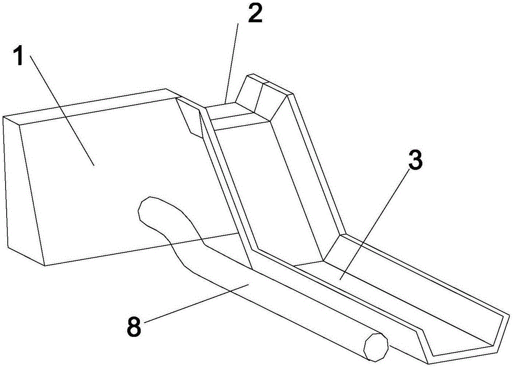 Preventing and treating method for flood inrush water disaster in shallow buried coal seam mine channel