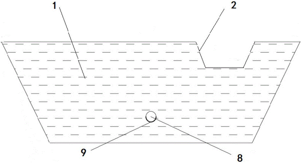 Preventing and treating method for flood inrush water disaster in shallow buried coal seam mine channel