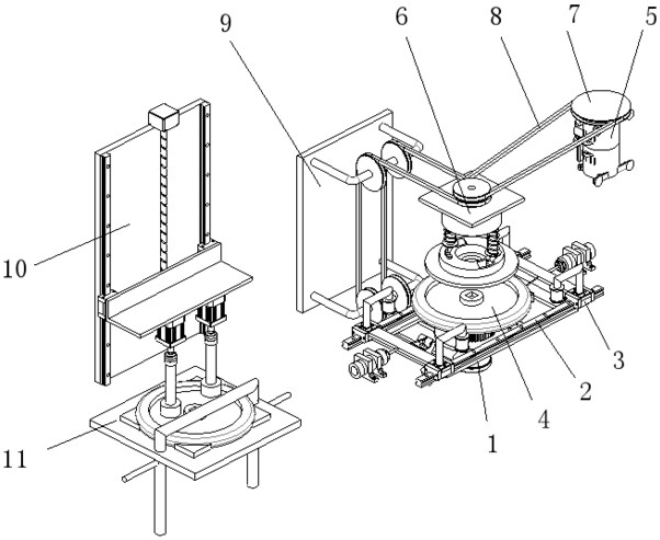 Machining system and method for cooling, heating and power cogeneration combined supply part of diesel engine