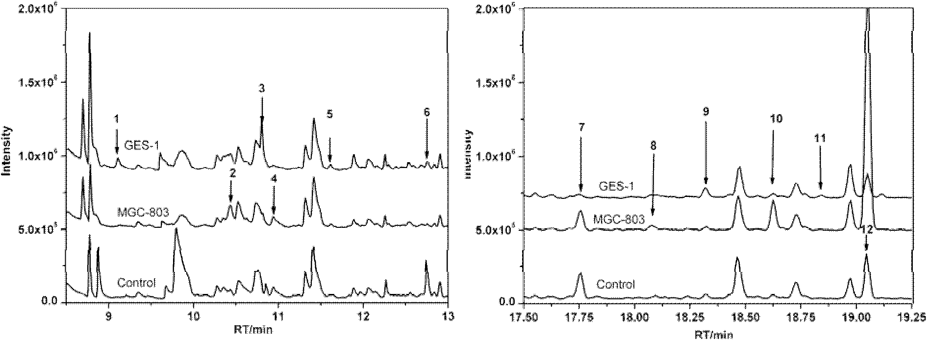 Compound fingerprint atlas model used in early-stage gastric cancer diagnosis/early warning, and establishing method thereof