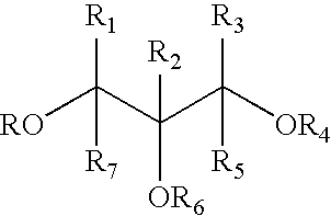 Glyceryl and glycol acid compounds