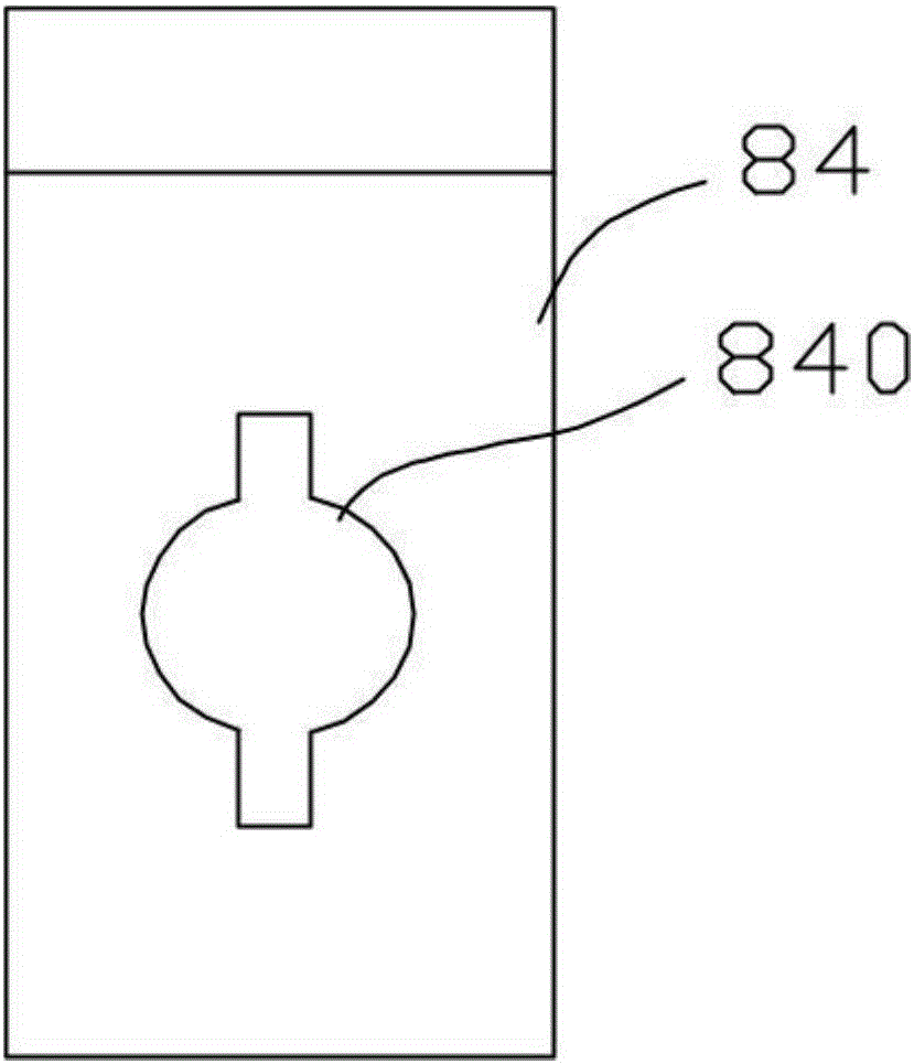 Material discharging device used for tea rolling machine