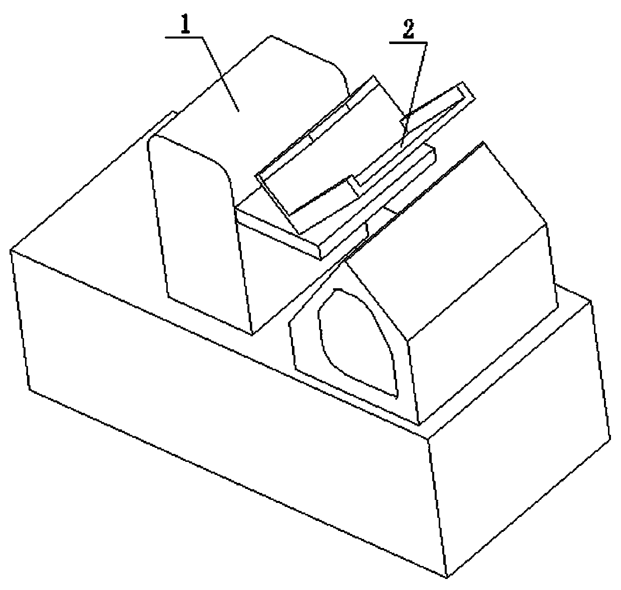 Automatic carton paper feeding device for hard carton packaging machine