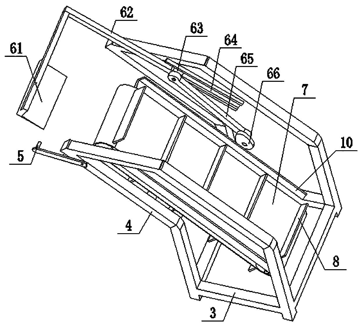 Automatic carton paper feeding device for hard carton packaging machine