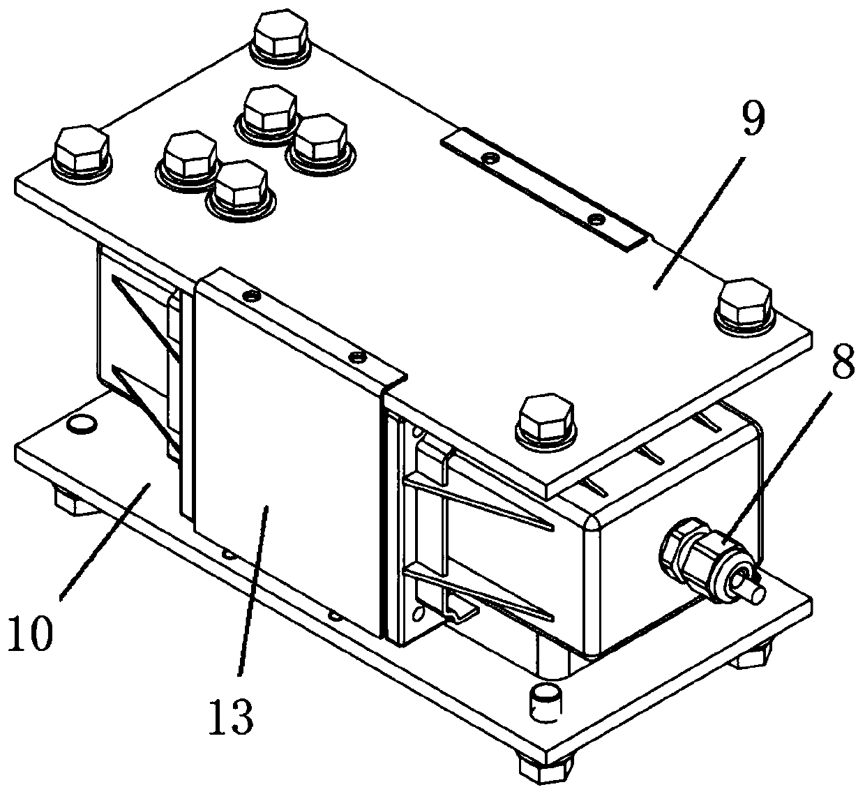 Waterproof and dampproof internet of things visual scale