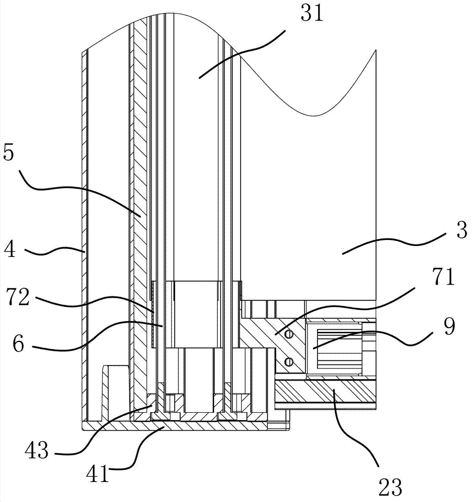 Wind resisting double-track curtain