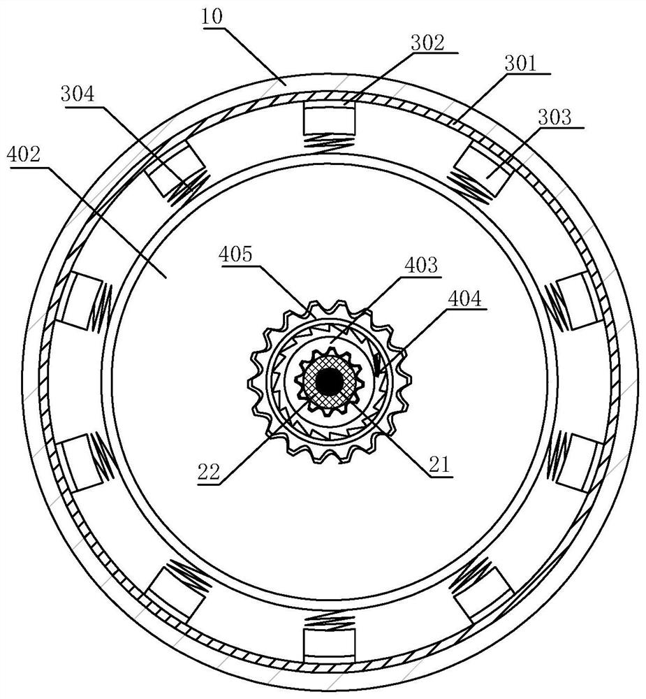 Two-way inertia speed type damper