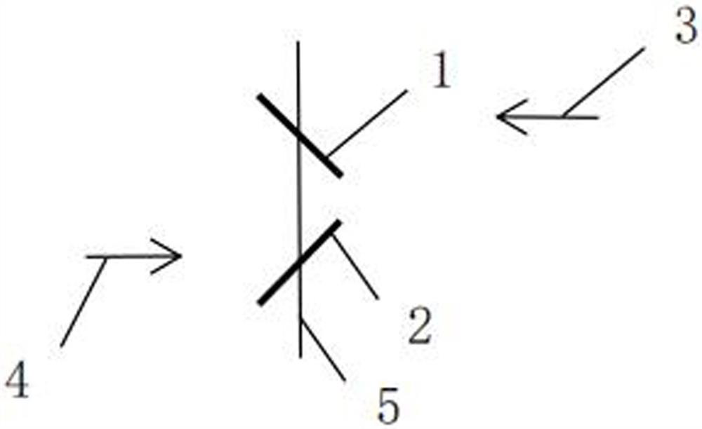 Construction method of prestressed concrete tongue-and-groove seam