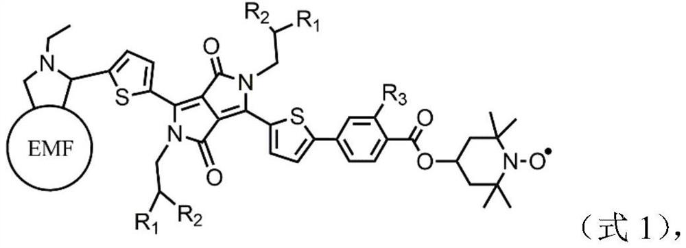 Metal fullerene nitroxide radical derivatives and their preparation methods and applications