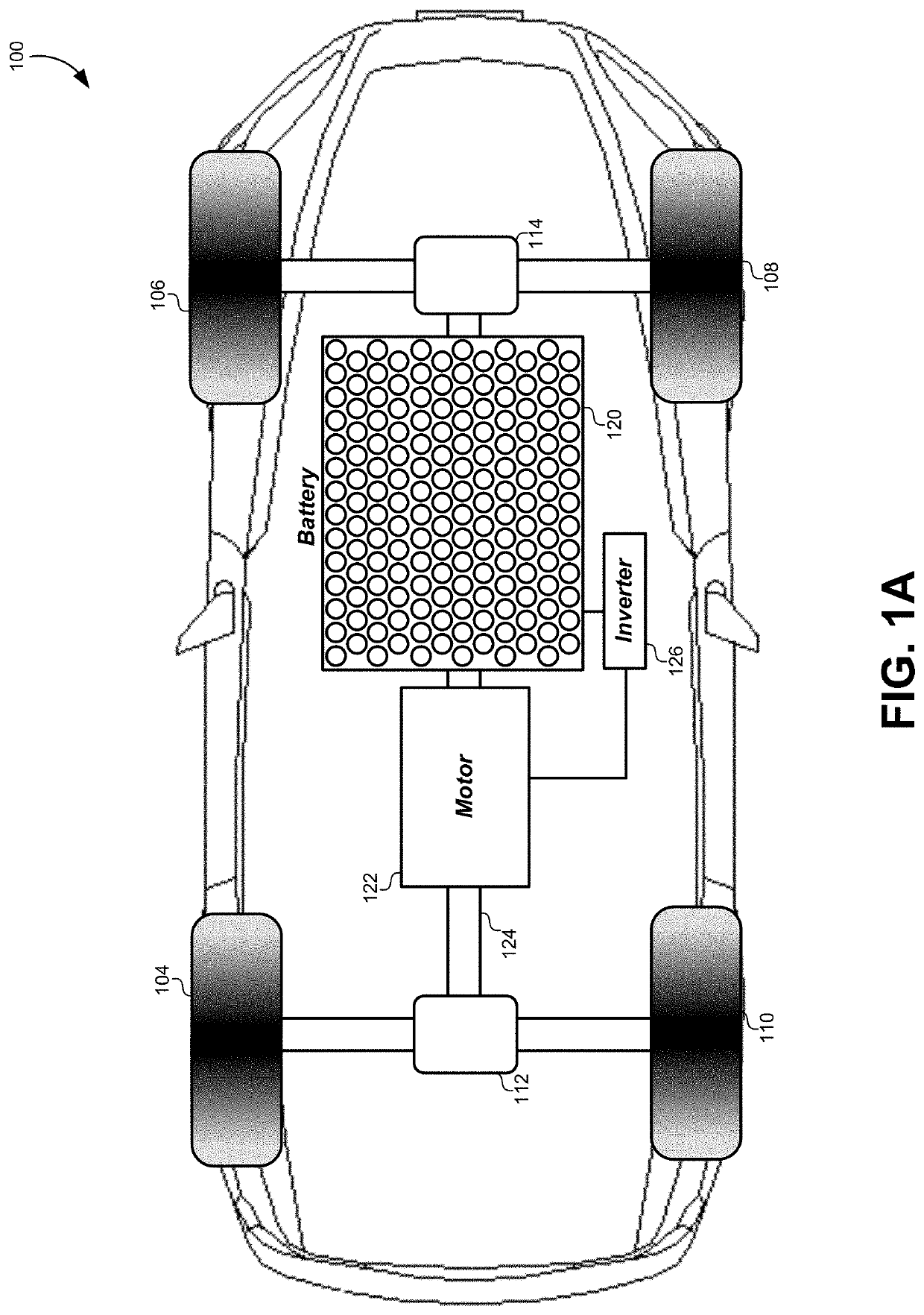 Battery cell design with a non-invasive lithium reference lead