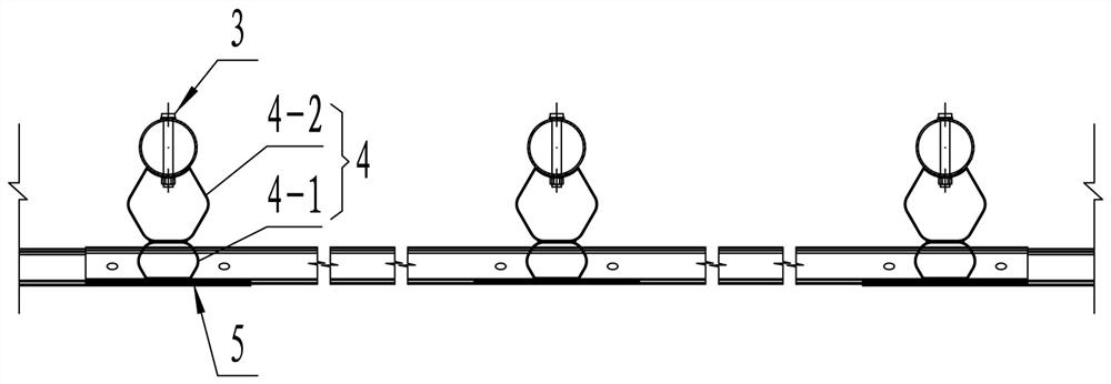 High-strength stainless steel road guardrail