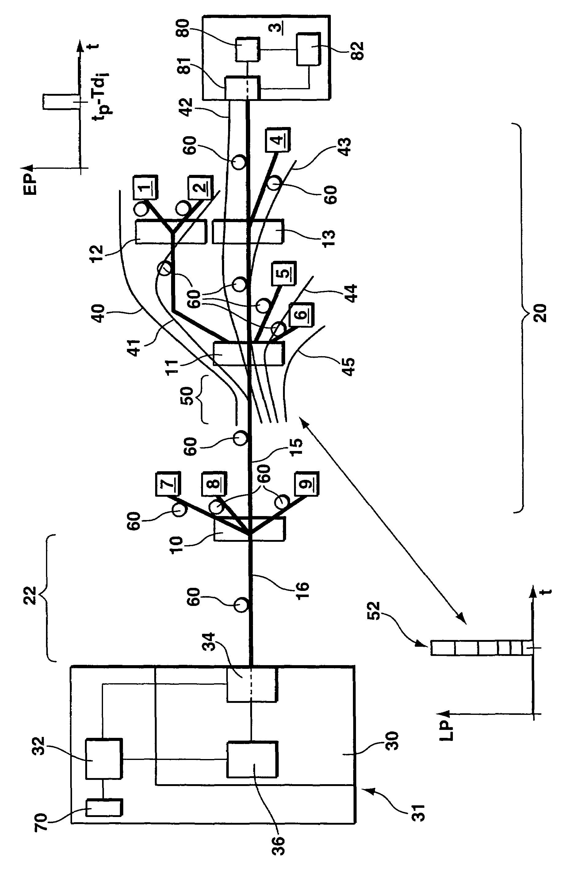 Passive optical network monitoring method and passive optical network