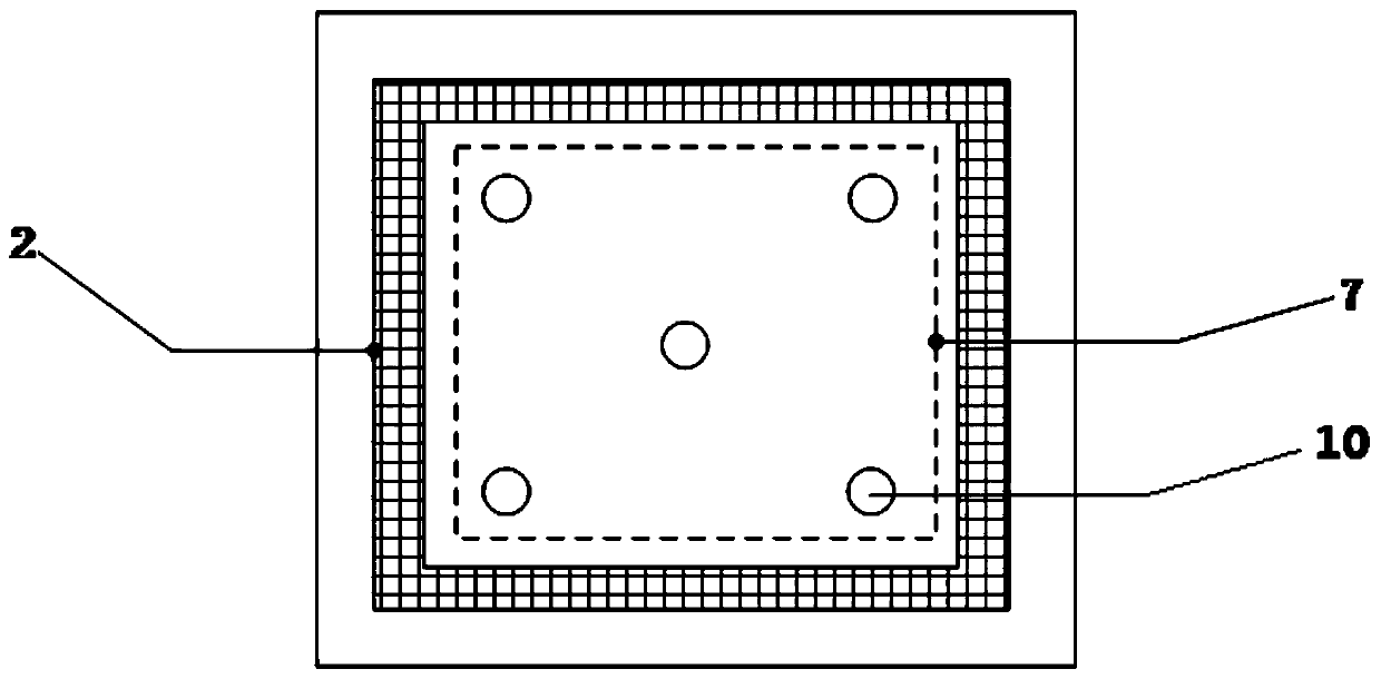 Photovoltaic solar cell electrode grid line in-situ secondary printing device and method