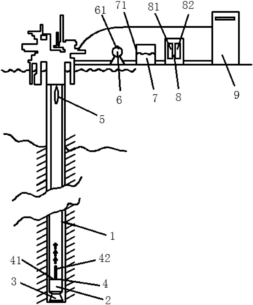 Method and device for early monitoring of wellbore gas kick based on annular pressure measurement while drilling