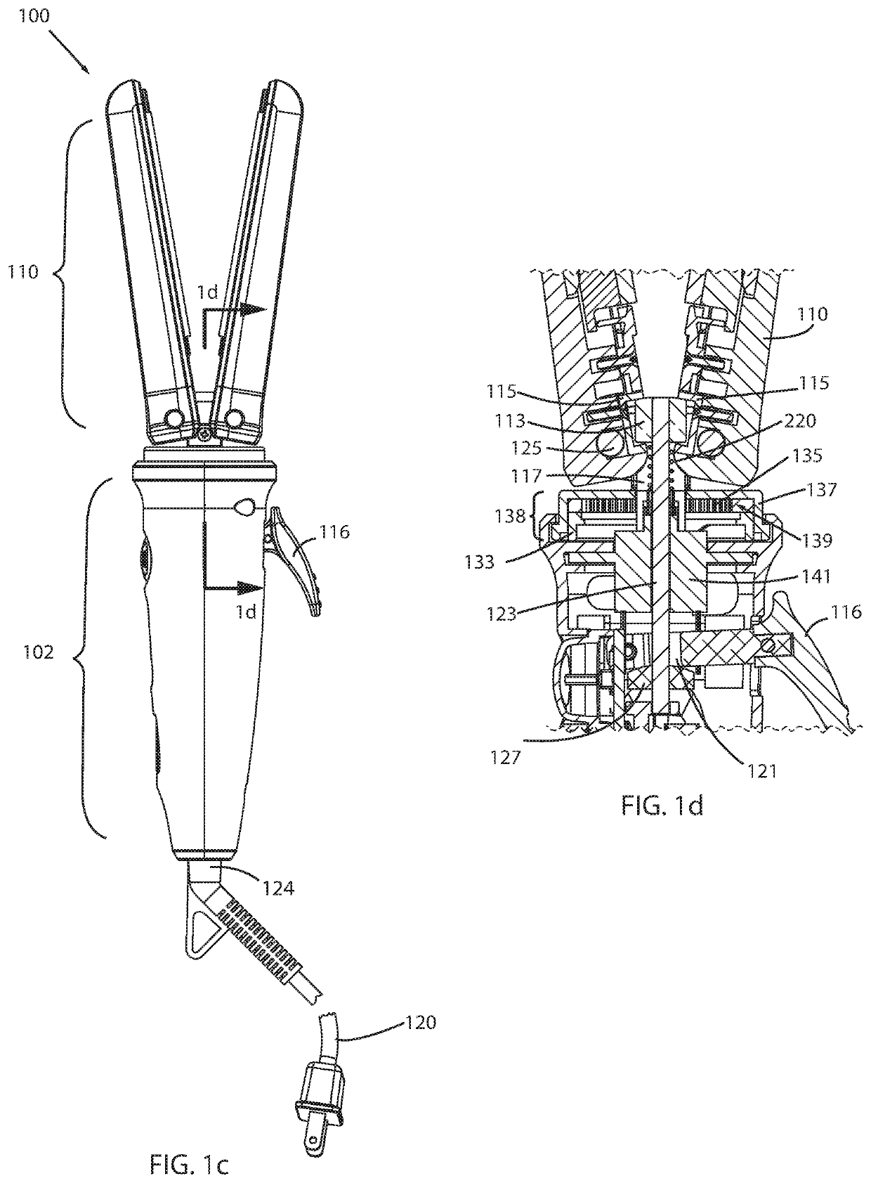 Auto-rotate hair iron assembly and method of styling hair to achieve at least one curl style based on extent of rotation