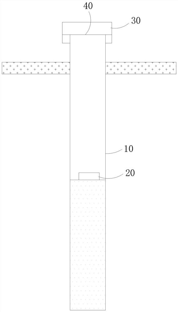 Method for automatically monitoring foundation pit underground water level through laser reflection