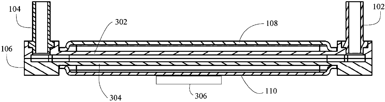 Liquid cooling heat dissipation device