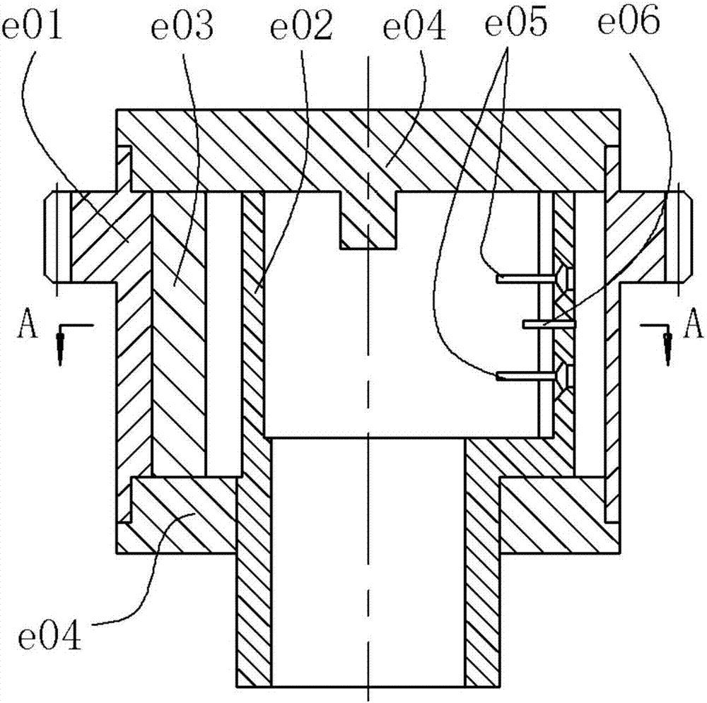 Internal combustion engine power system for matching swing block with inner cavity cam rotor