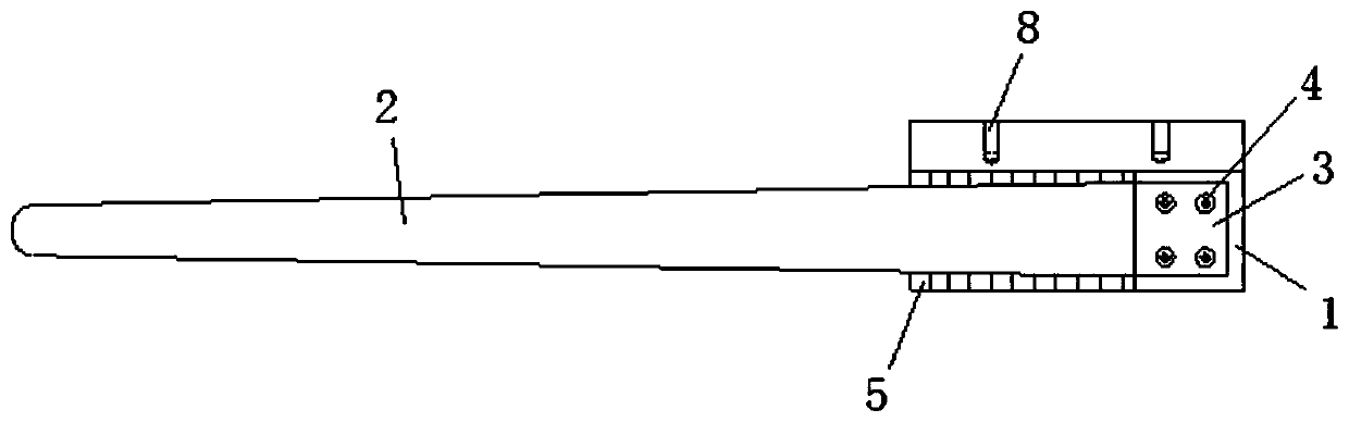 Flexible touch type plant sensor, harvester and method