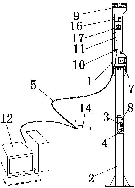 Full video intelligent security instrument and management system and implementation method thereof