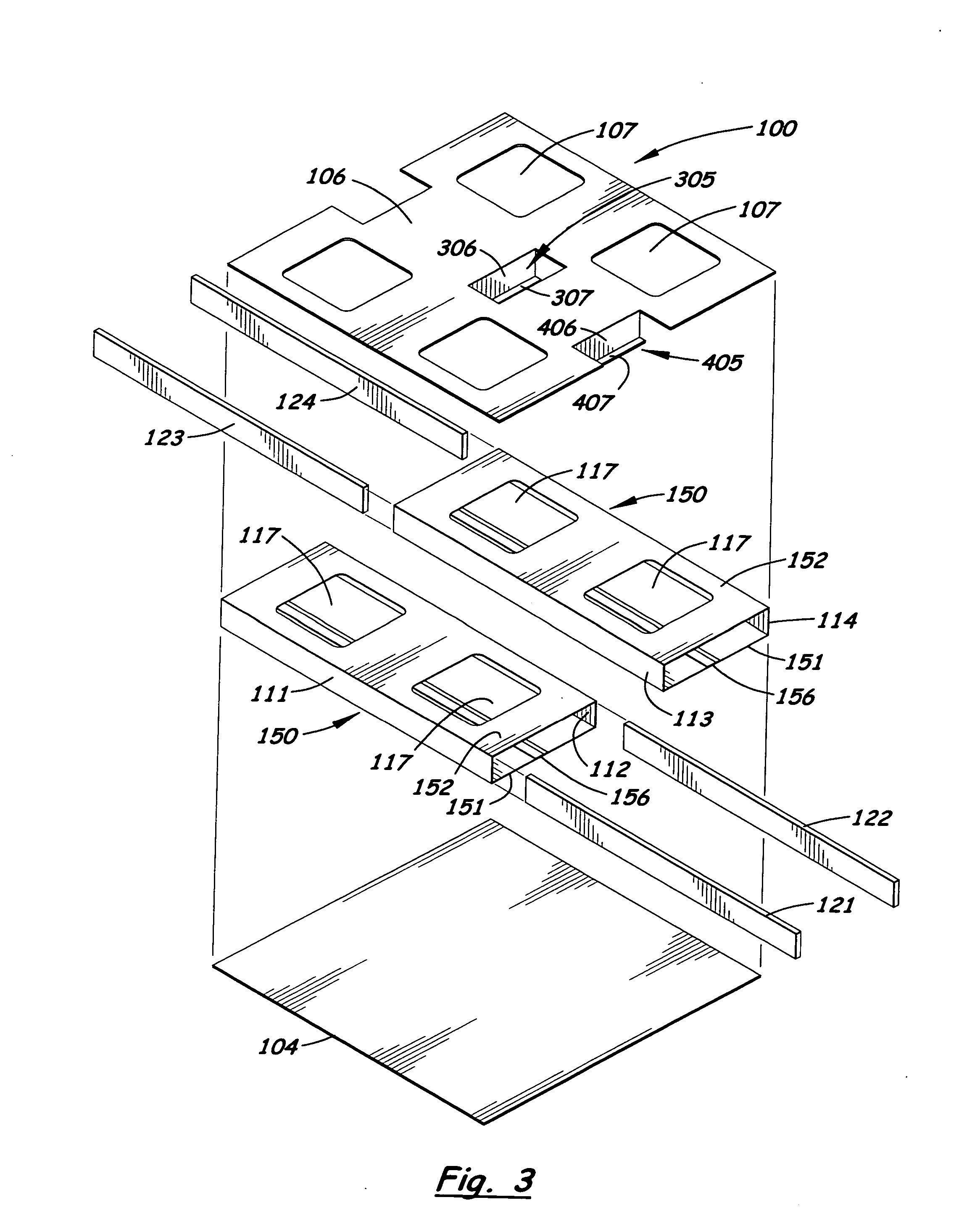 Pallet having corrugated components and modular method of making same