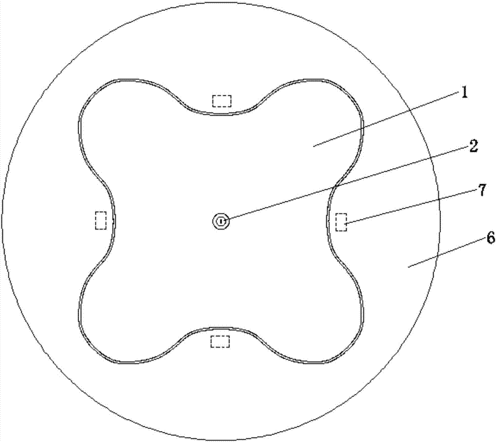 Main engine room cover locking structure of unmanned drug spraying machine