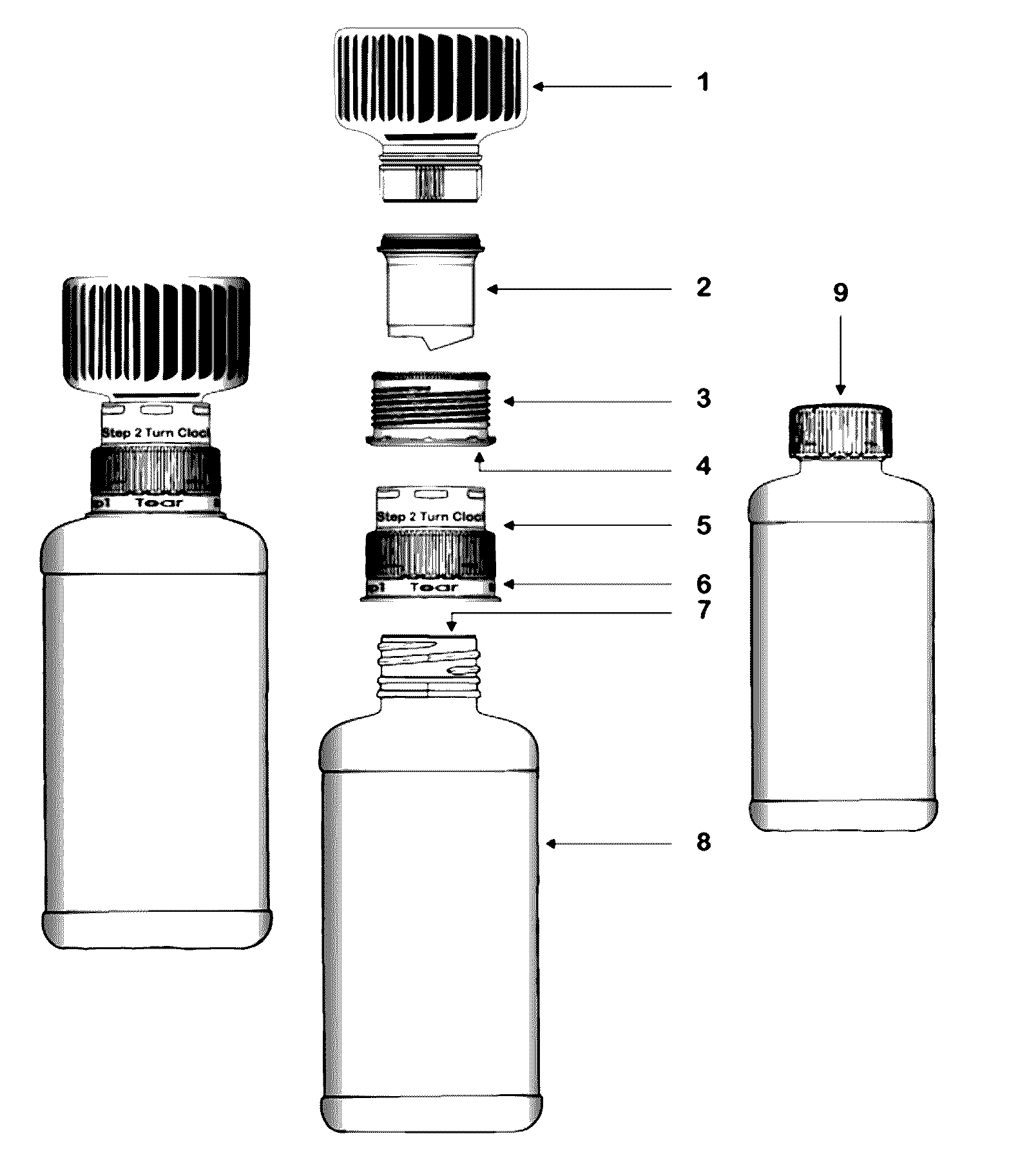 Dual-chamber pack for extended release suspension compositions