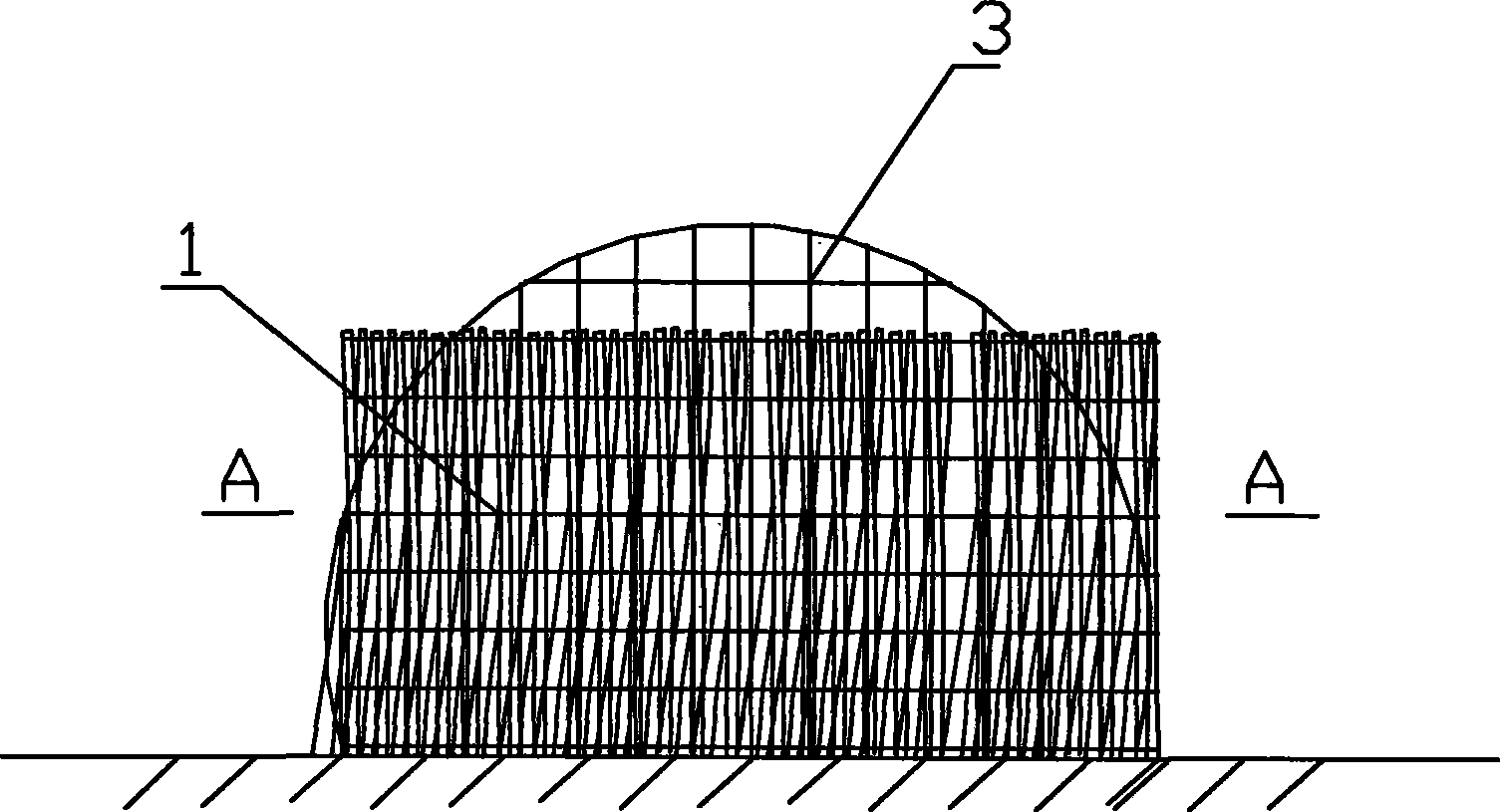 Artificial cultivated ecological house and method for manufacturing same