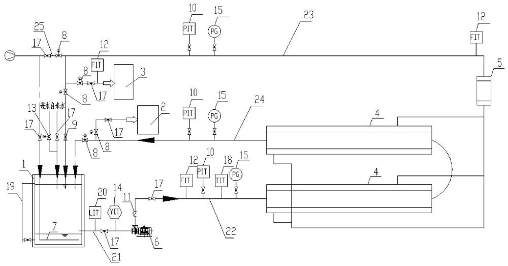 Tubular microfiltration membrane testing device