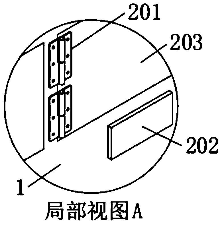 Gauze counting device and counting system