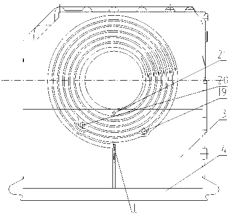 Boiling heat exchange cooling device for hydrodynamic retarder