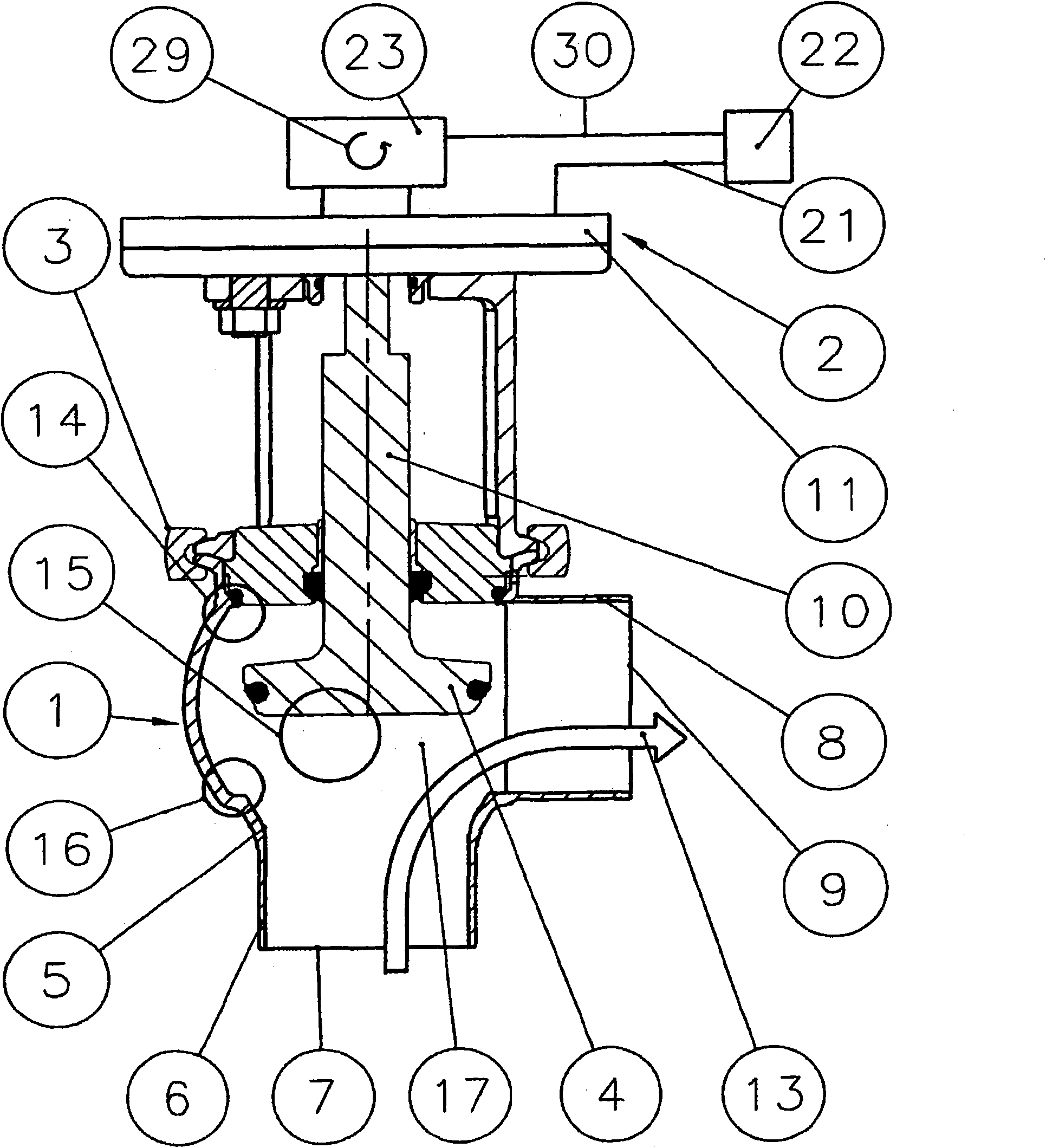 Method for operating a valve