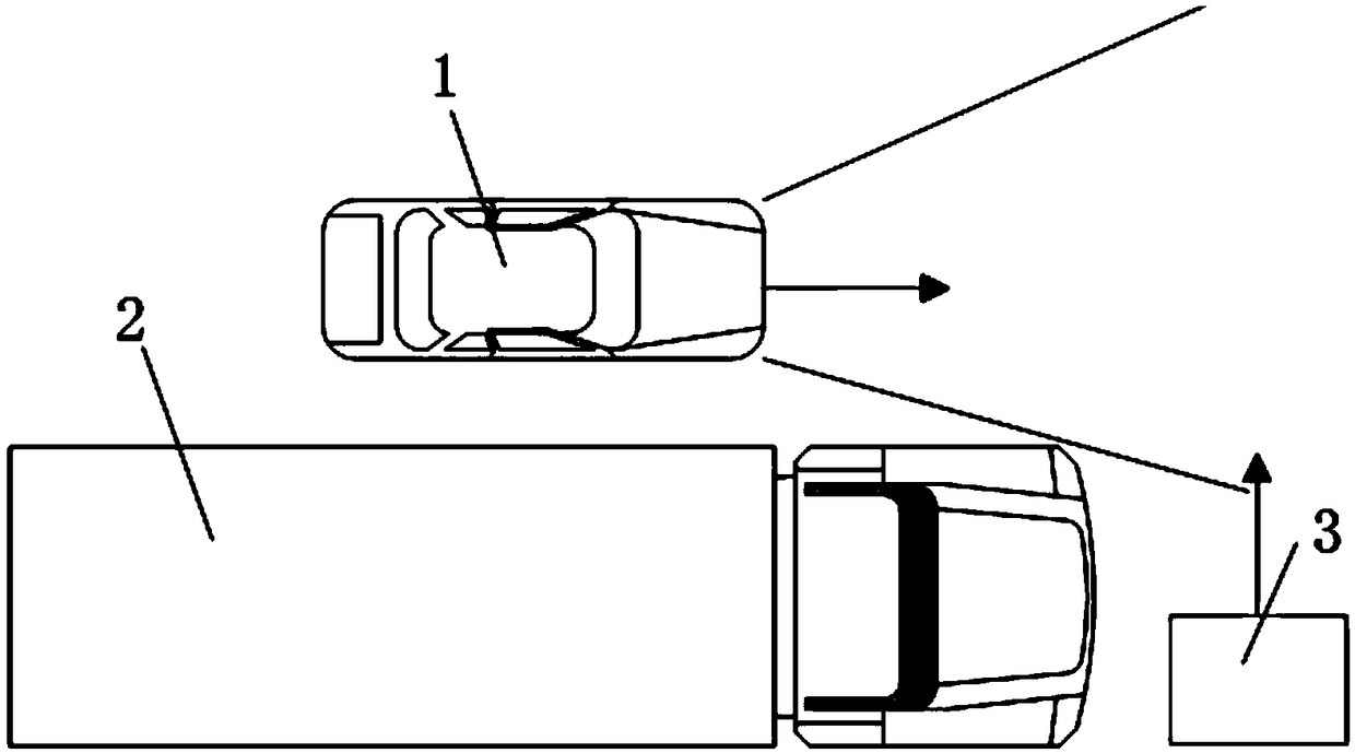 Reminding system for preventing dead zone caused by keeping out of heavy vehicle and work method of reminding system