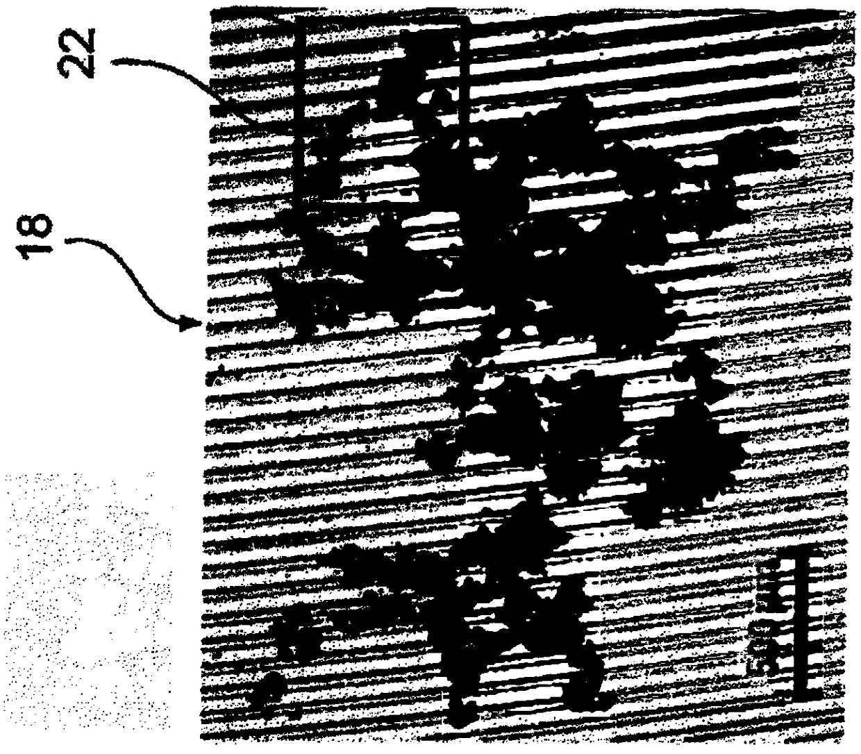 Method and system for marking objects having surfaces of conductive material