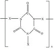 High-temperature-aging-resistant crosslinked ethylene-tetrafluoroethylene copolymer material