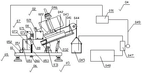 Knife belt processing device and processing method thereof