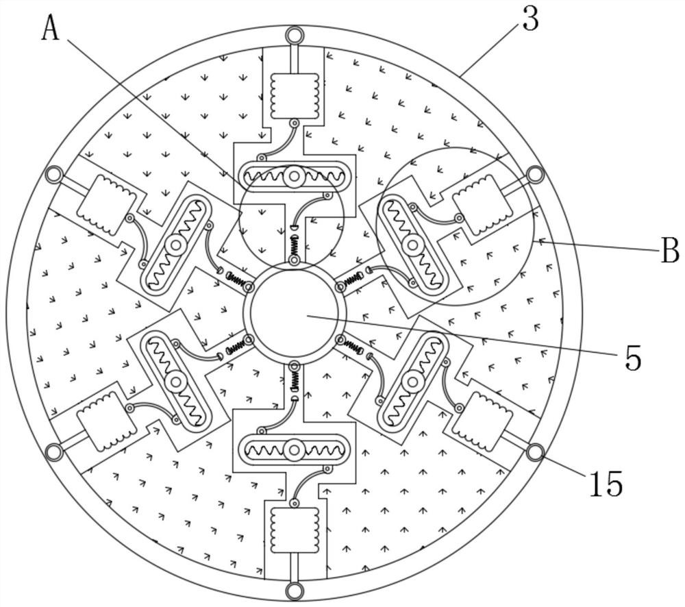 Automatically cleaned liquid crystal display panel grinding machine based on new-generation information technology