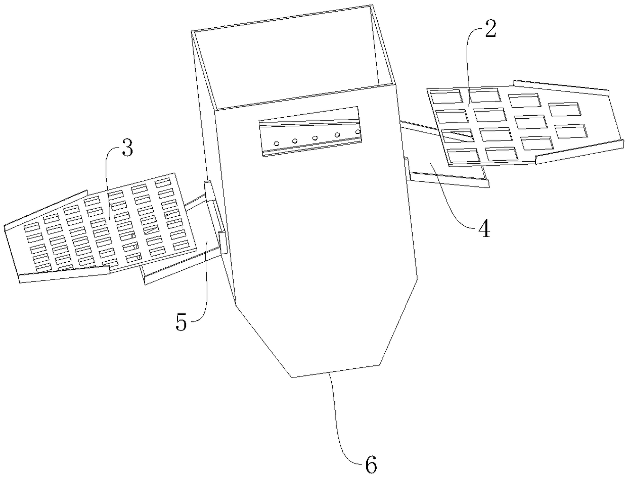 Environment-friendly ore mixture feeding device