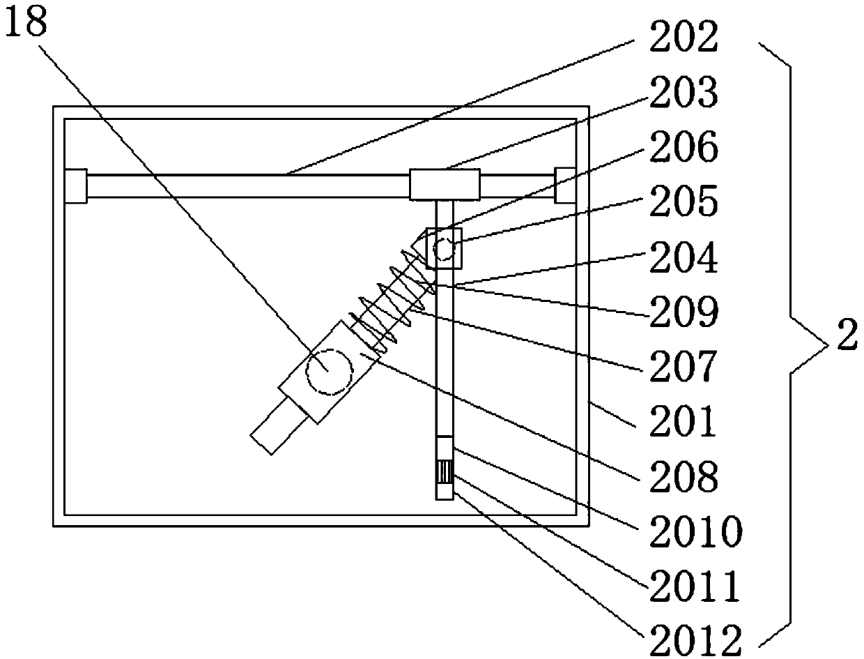 Distribution box with dustproof and heat-radiating function