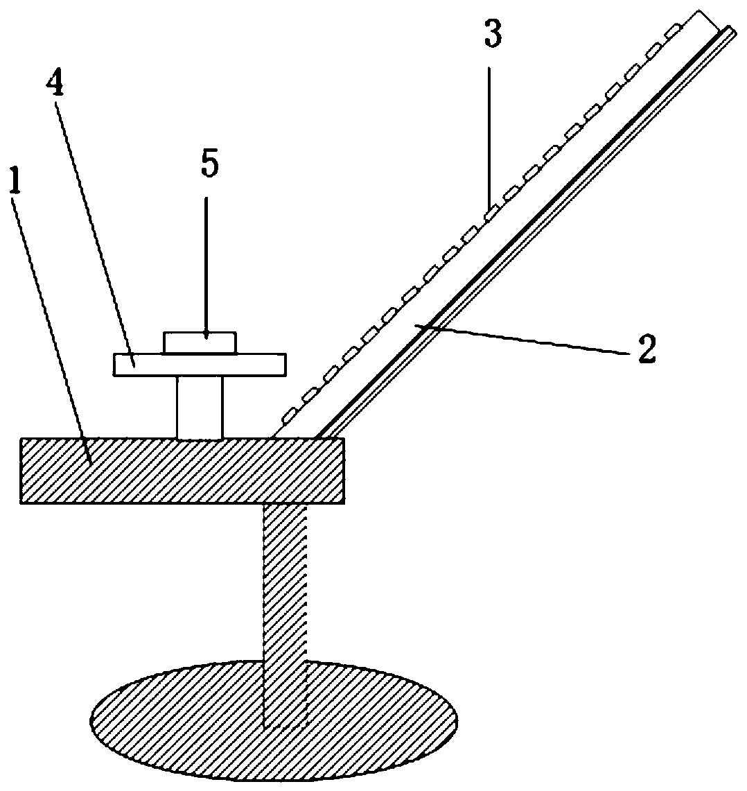 Electronic spinal column measuring chair and measuring method thereof