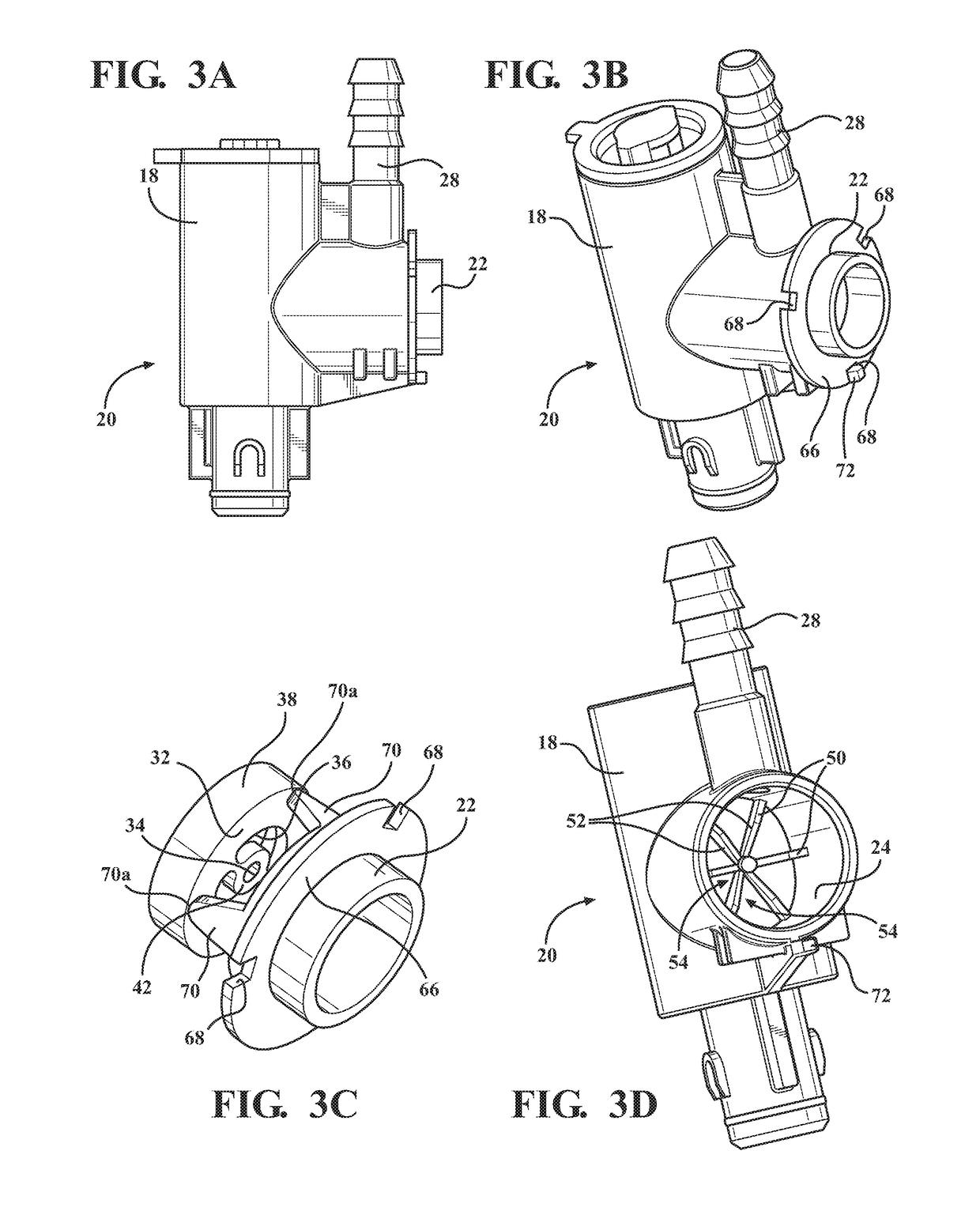 Thermostatic valve having anti-siphon feature