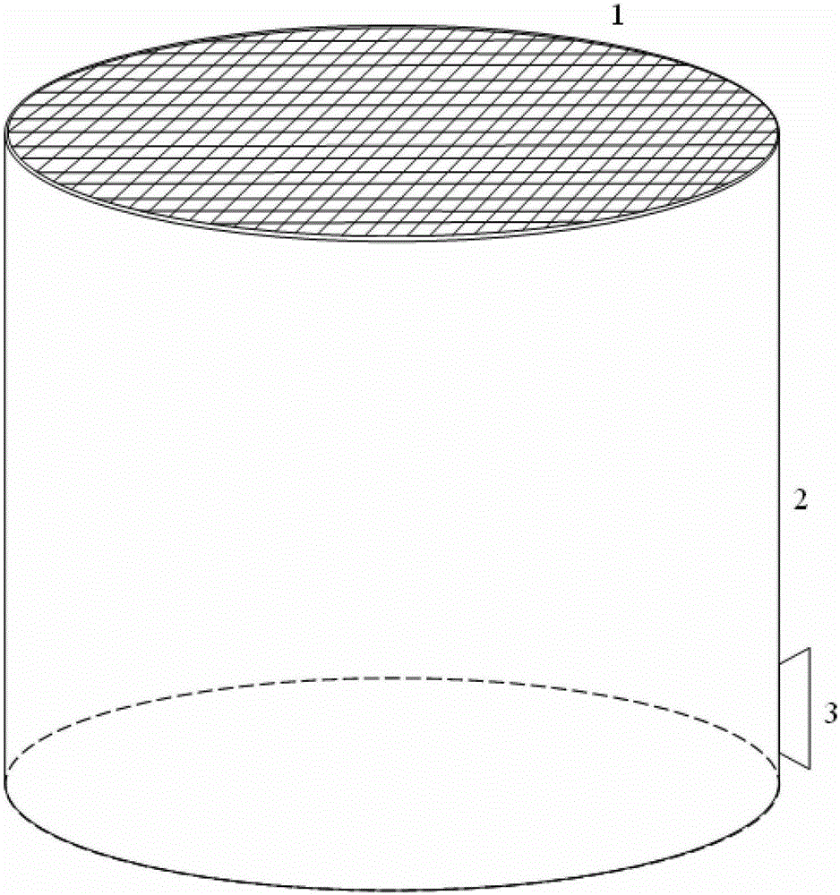 A fiber grating rainfall monitoring method and device