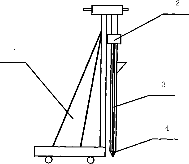 Flapper pile tip of sinking pipe cast-in-place pile and use method thereof