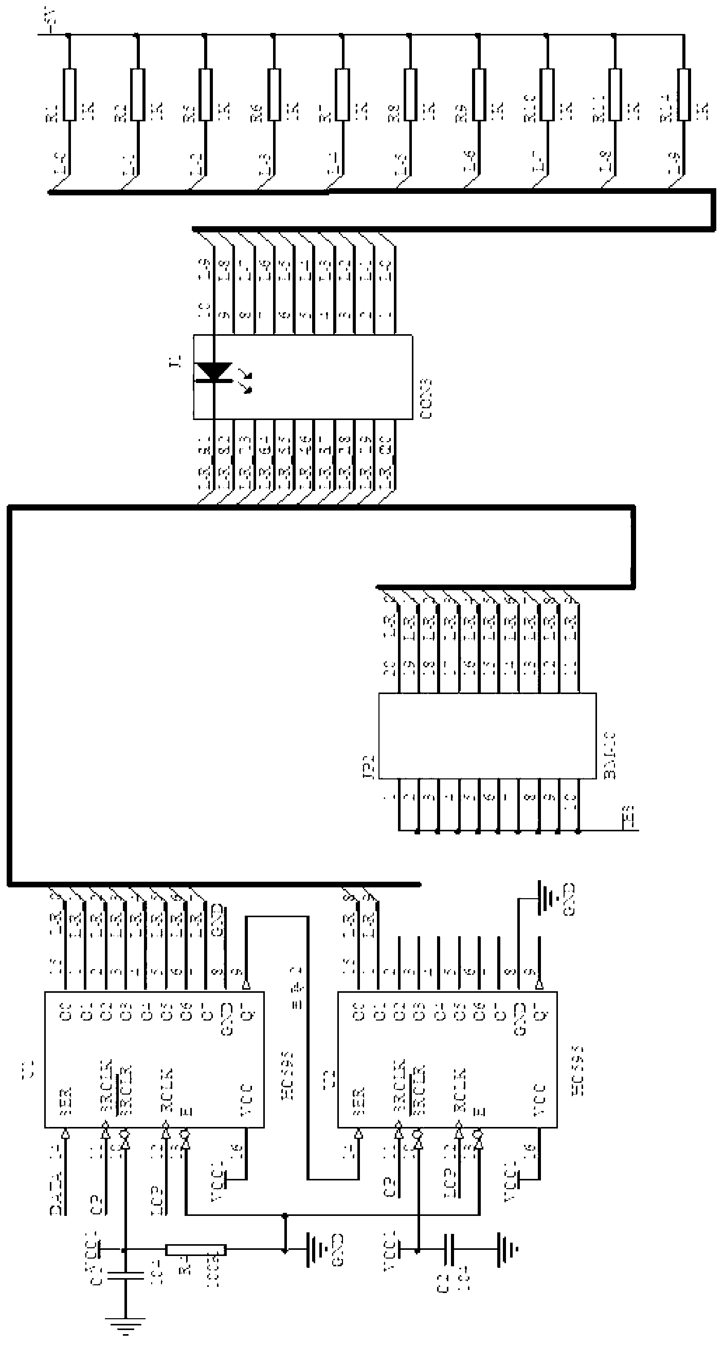 Natural gas vehicle gas wireless monitoring controller based on CC2530 and control method thereof