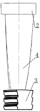 Machining Method of Rhombus-shaped Toothed Arc Blade Root Moving Blade