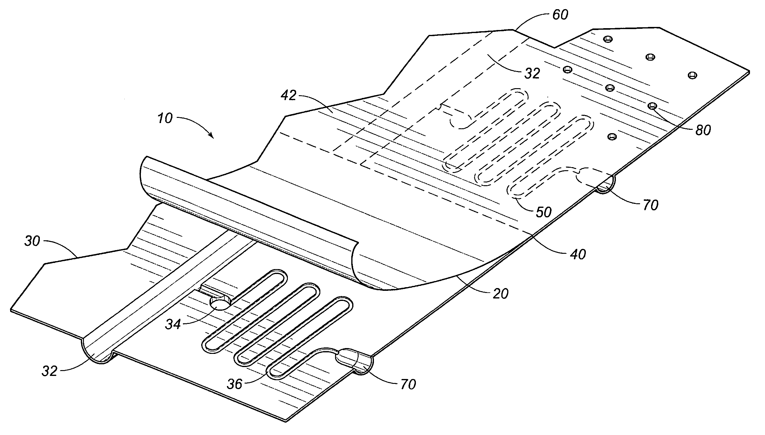 Unitized mat to facilitate growing woody plants