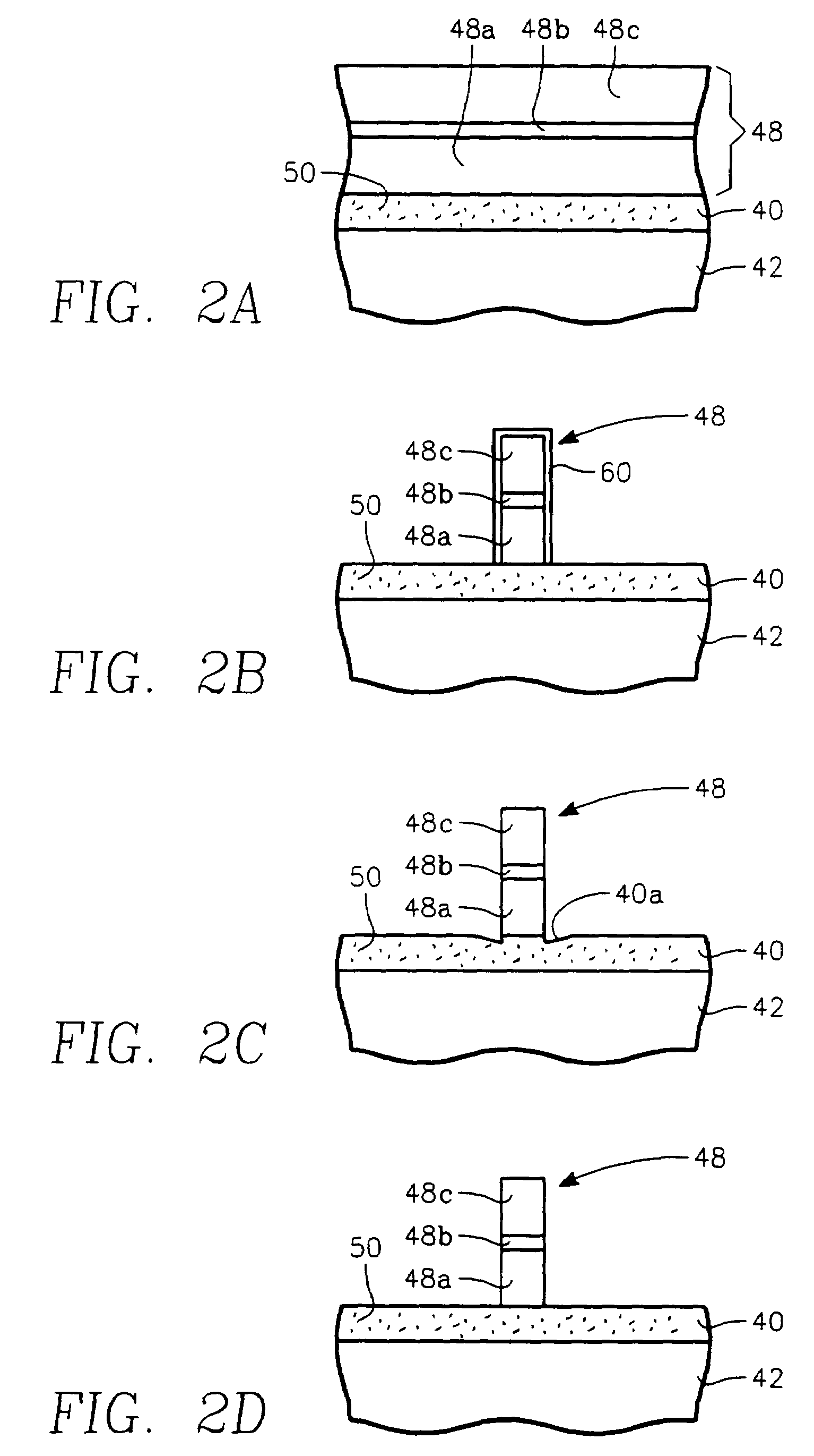 Plasma gate oxidation process using pulsed RF source power