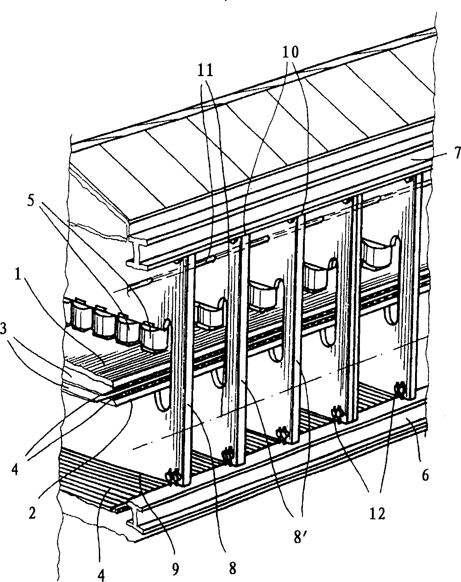 Press machine frame