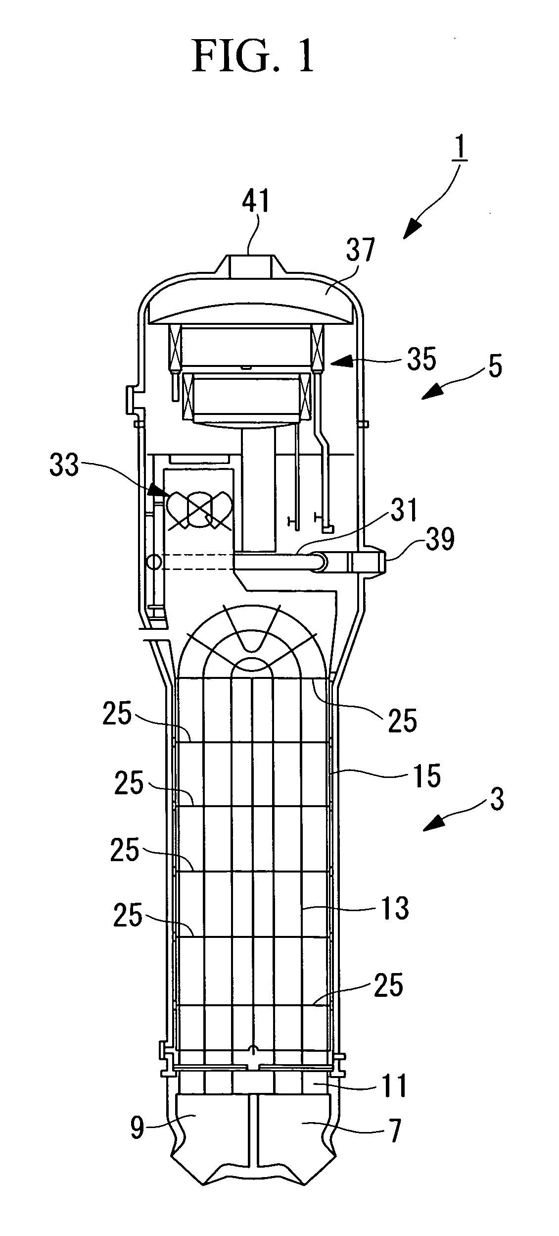 Heat transfer tube support structure