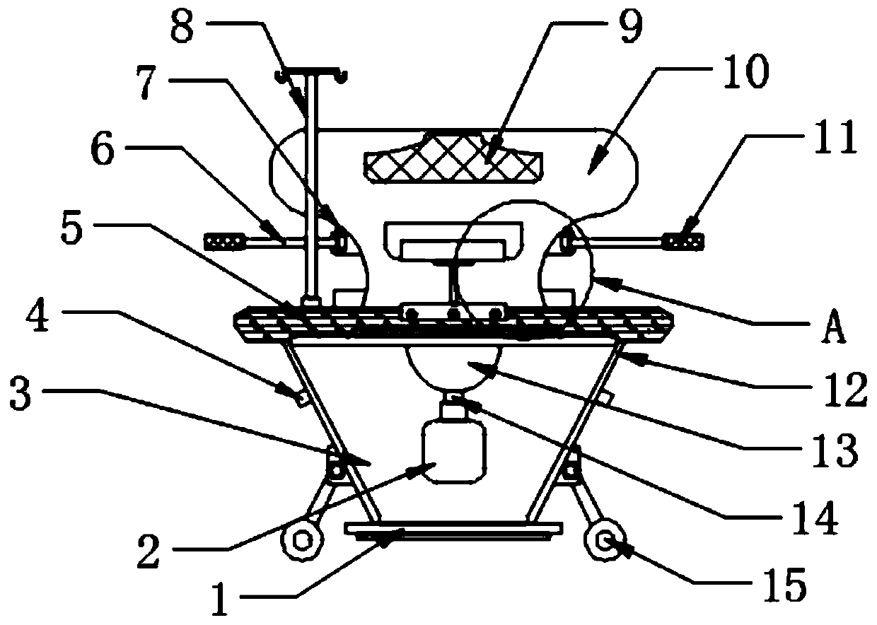 Medical pediatric infusion chair